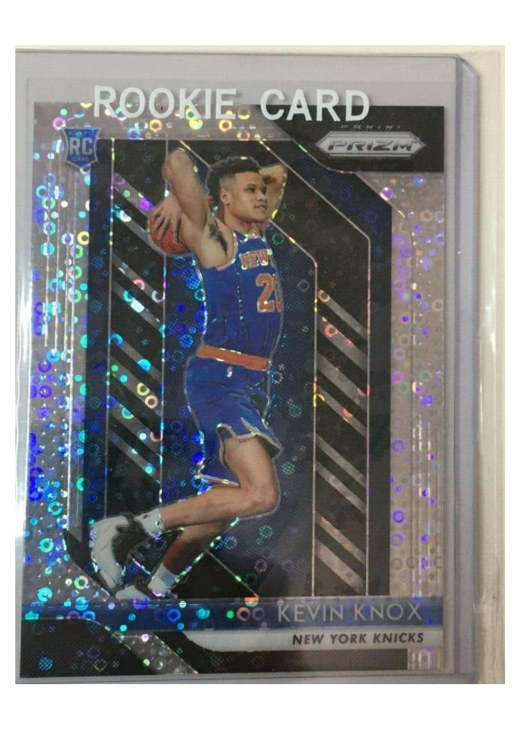 2018-19 Panini Prizm Base Set Kevin Knox Fast Break Prizm #217 card