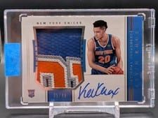 2018 Panini National Treasures Kevin Knox #135 card