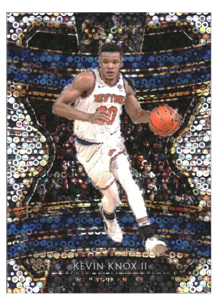 2019-20 Panini Select Base Set Kevin Knox II Disco Prizm #75 card