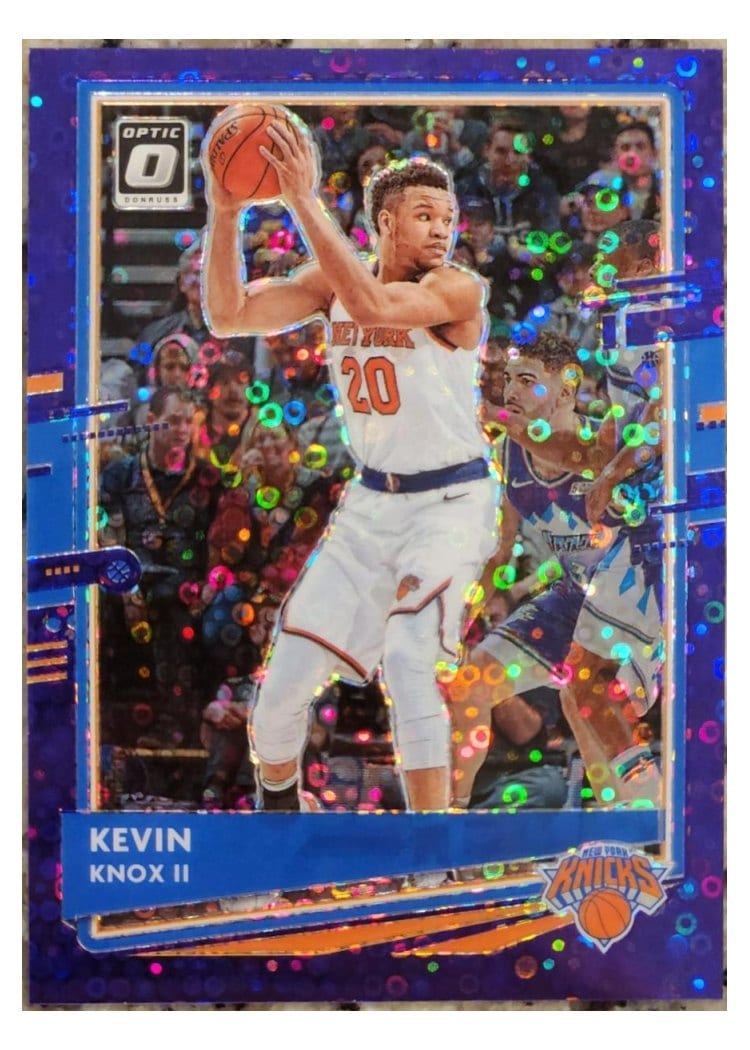 2020-21 Donruss Optic Base Set Kevin Knox II Fast Break Purple #73 card