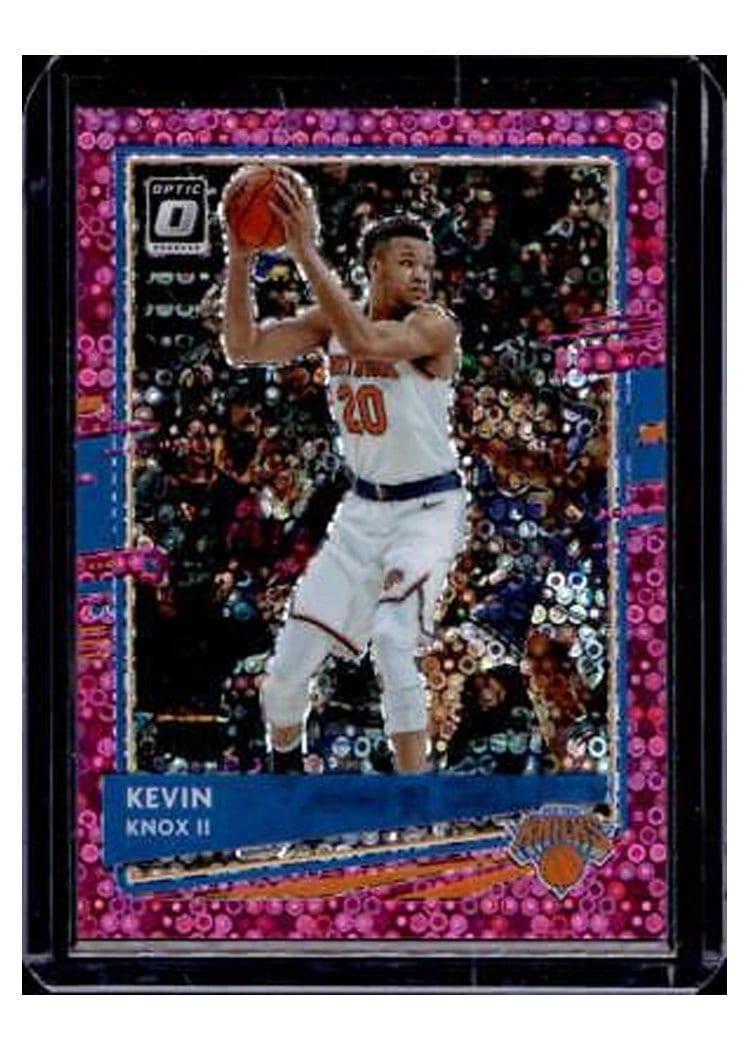 2020-21 Donruss Optic Base Set Kevin Knox II Fast Break Pink #73 card