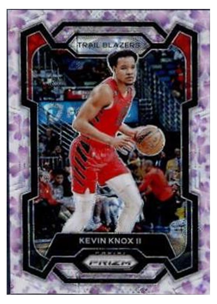 2023-24 Panini Prizm Base Set Kevin Knox II Choice Cherry Blossom #203 card