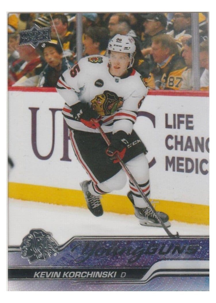 2023-24 Upper Deck Base Set Kevin Korchinski #486 card