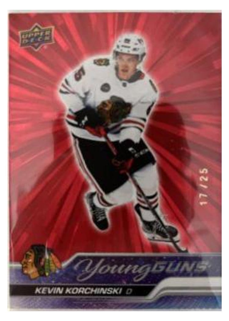 2023-24 Upper Deck Base Set Kevin Korchinski #486 card