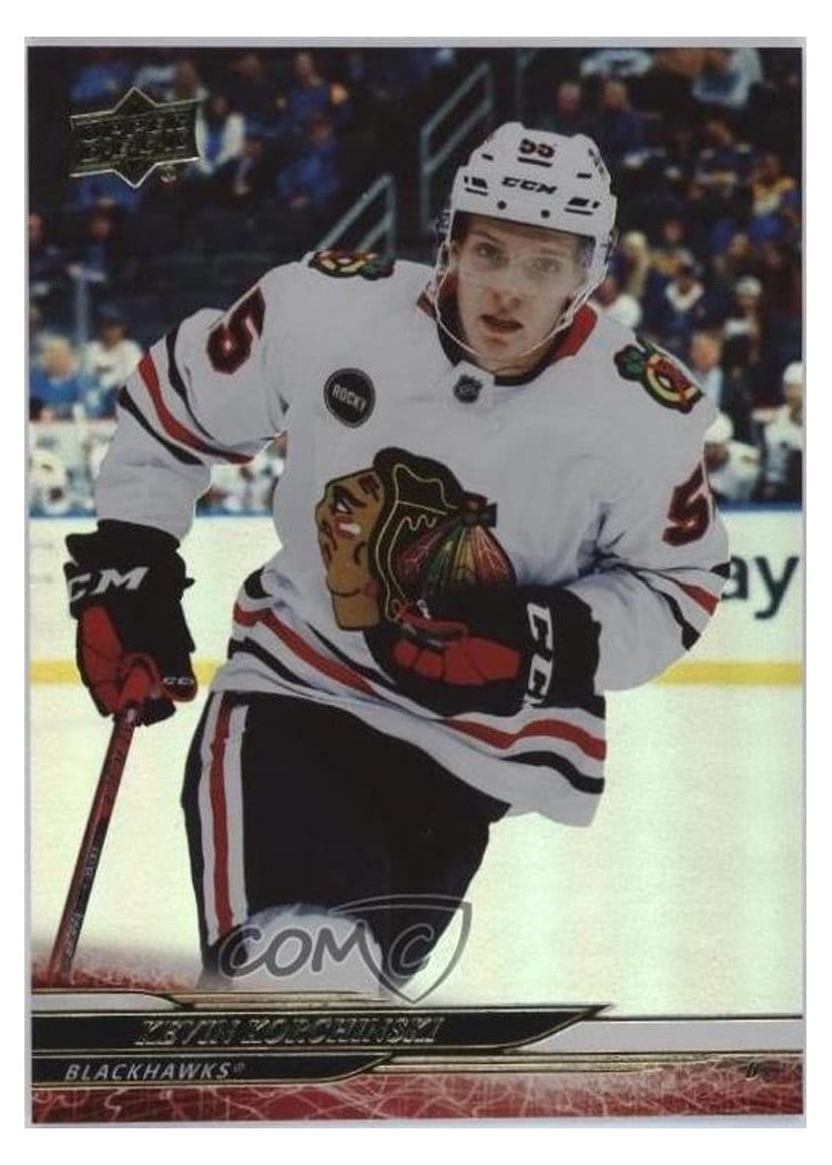2024-25 Upper Deck Base Set Kevin Korchinski #44 card