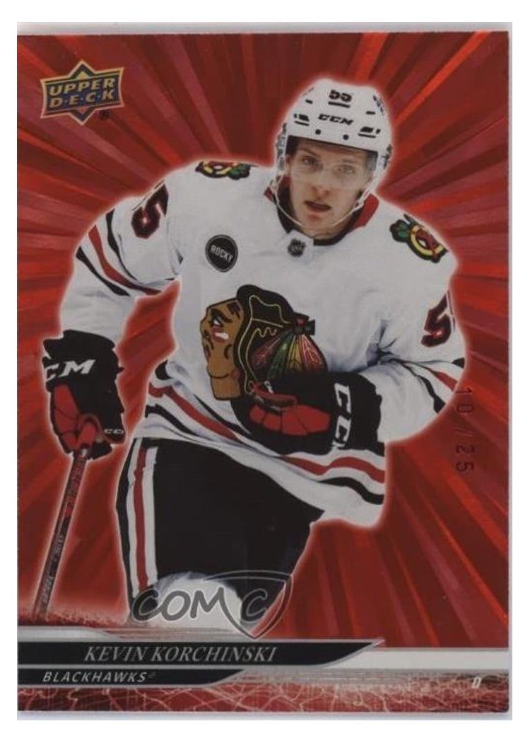 2024-25 Upper Deck Base Set Kevin Korchinski #44 card
