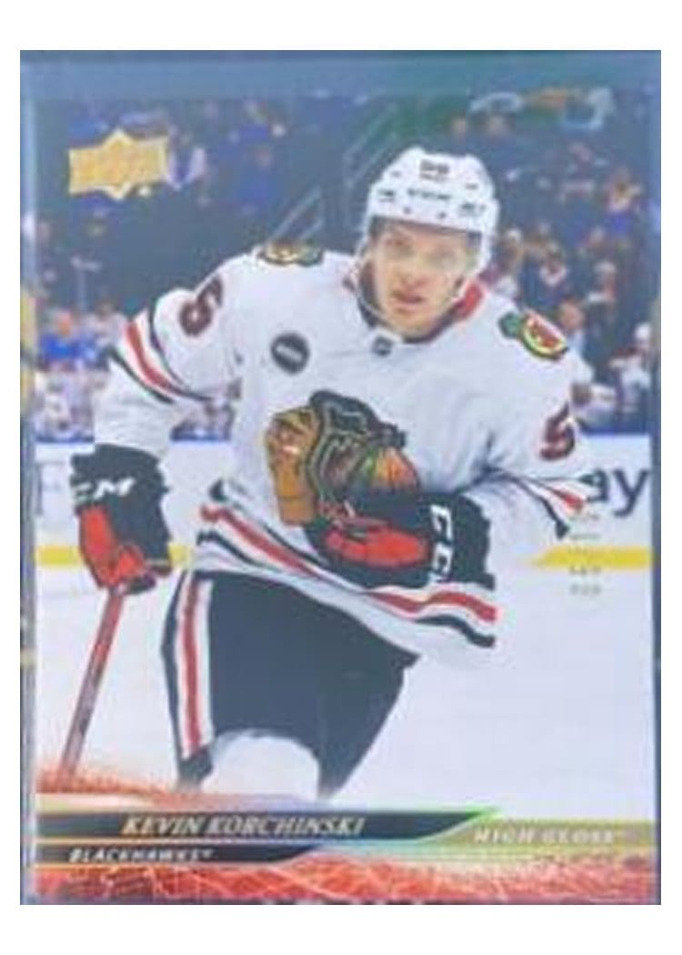 2024-25 Upper Deck Base Set Kevin Korchinski #44 card