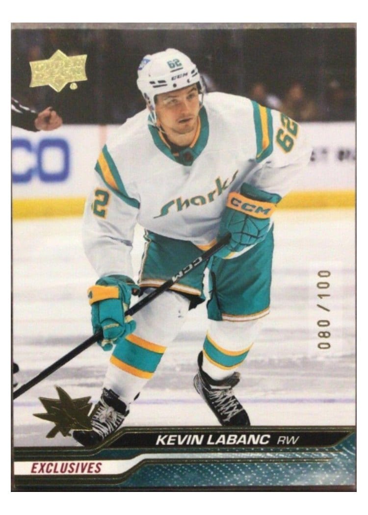 2023-24 Upper Deck Base Set Kevin Labanc #147 card