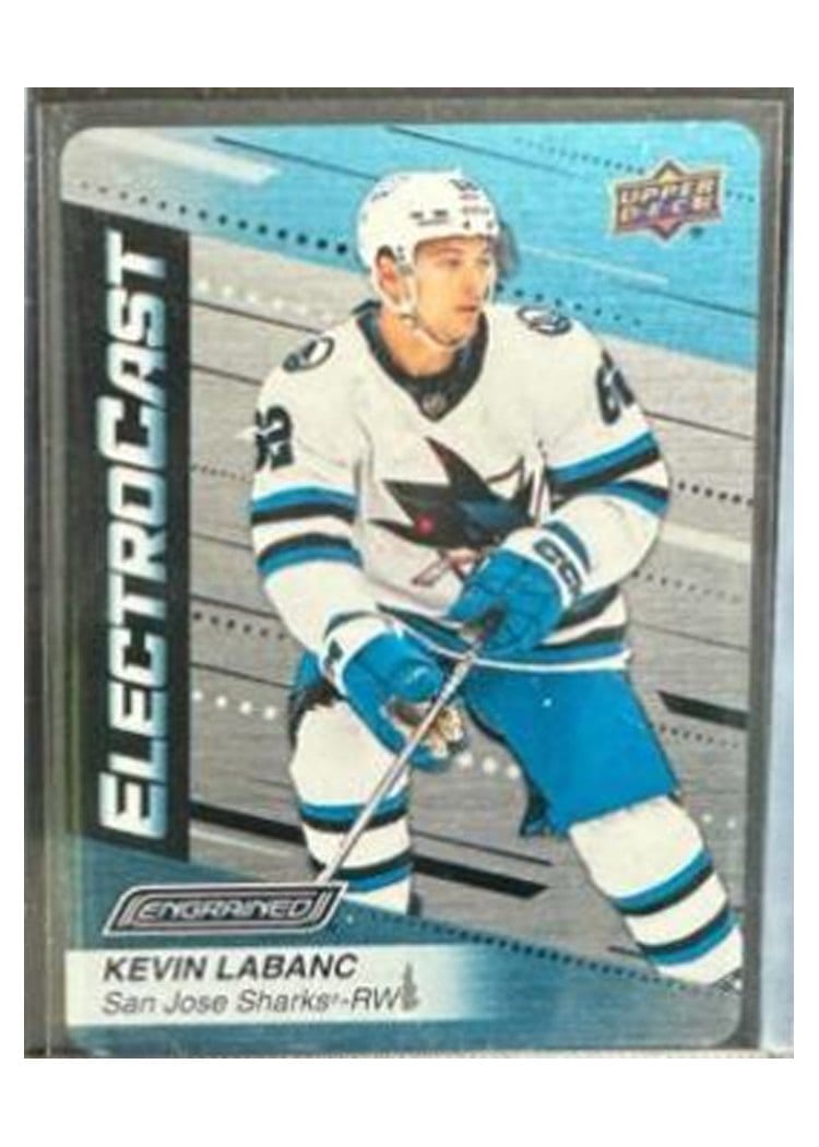 2023-24 Upper Deck Engrained ElectroCast Metal Kevin Labanc #EC-35 card