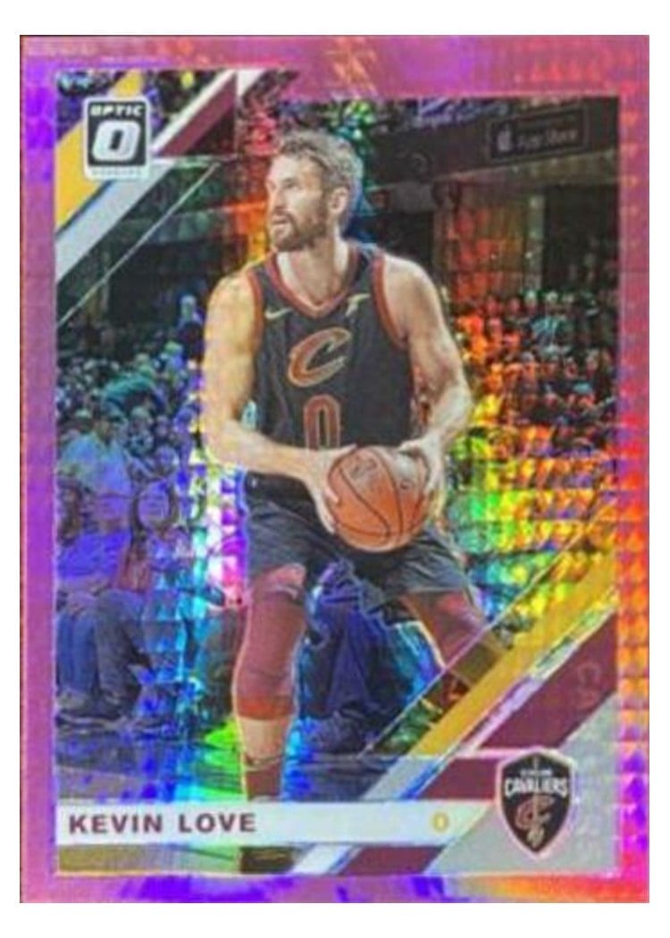 2019-20 Donruss Optic Base Set Kevin Love #124 card