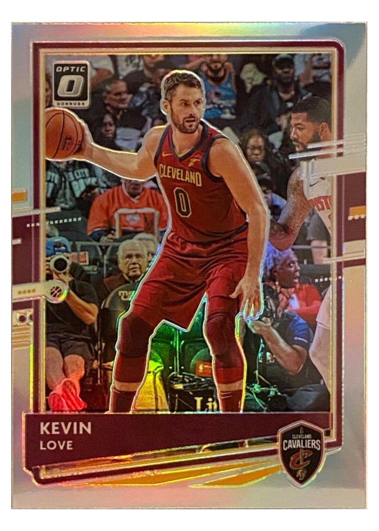 2020-21 Donruss Optic Base Set Kevin Love Holo #76 card