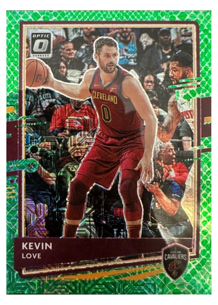 2020-21 Donruss Optic Base Set Kevin Love #76 card