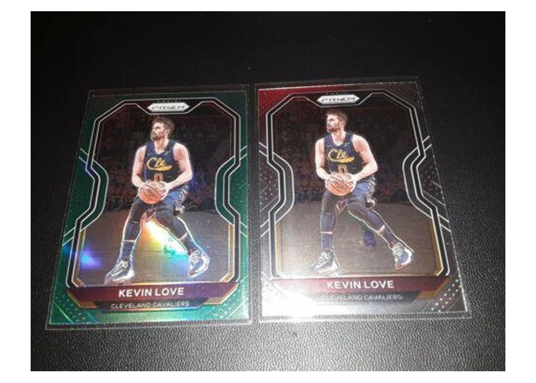 2020-21 Panini Prizm Base Set Kevin Love #242 card