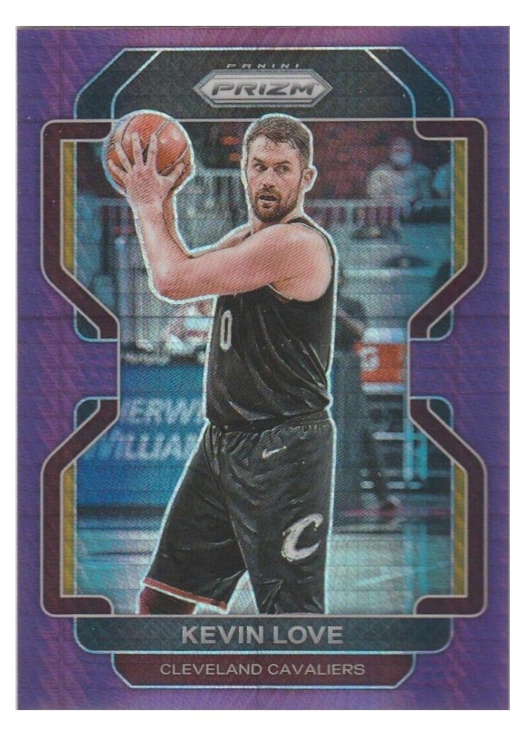 2021-22 Panini Prizm Base Set Kevin Love #115 card