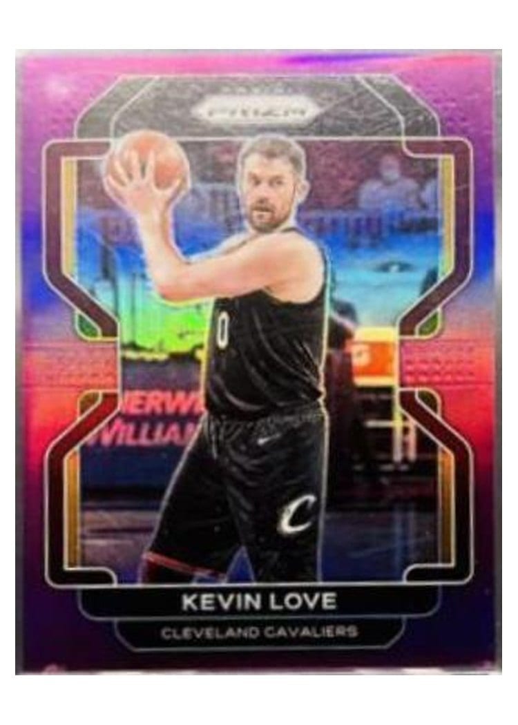 2021-22 Panini Prizm Base Set Kevin Love #115 card
