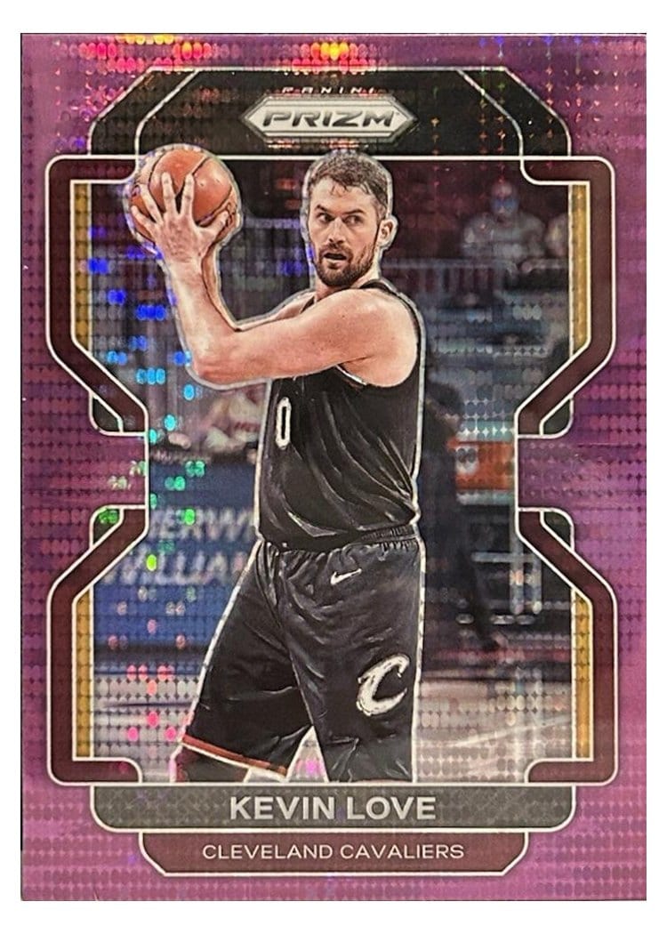 2021-22 Panini Prizm Base Set Kevin Love #115 card