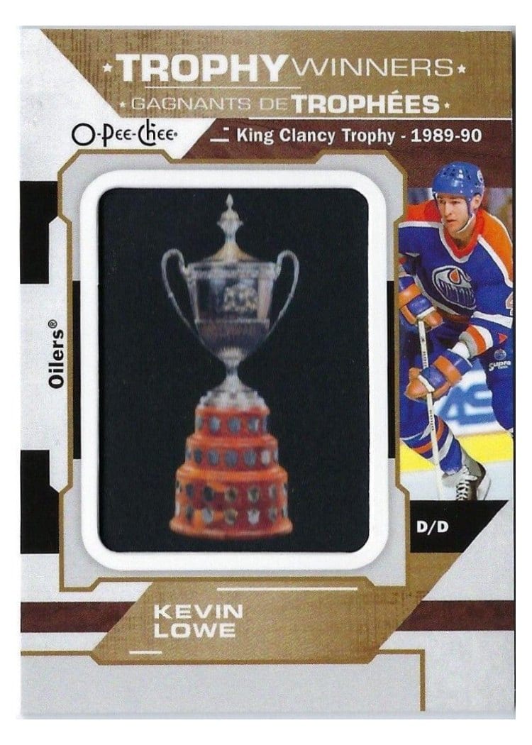 2021-22 O-Pee-Chee Patches Kevin Lowe #P-5 card