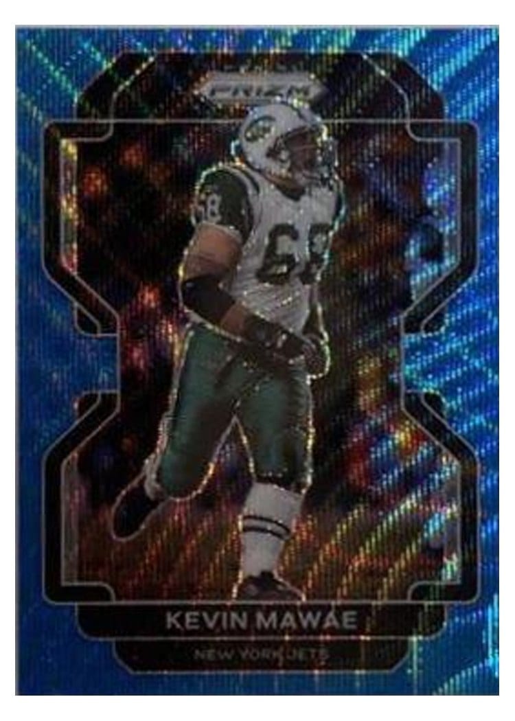 2021 Panini Prizm Base Set Kevin Mawae Blue Wave Prizm #93 card