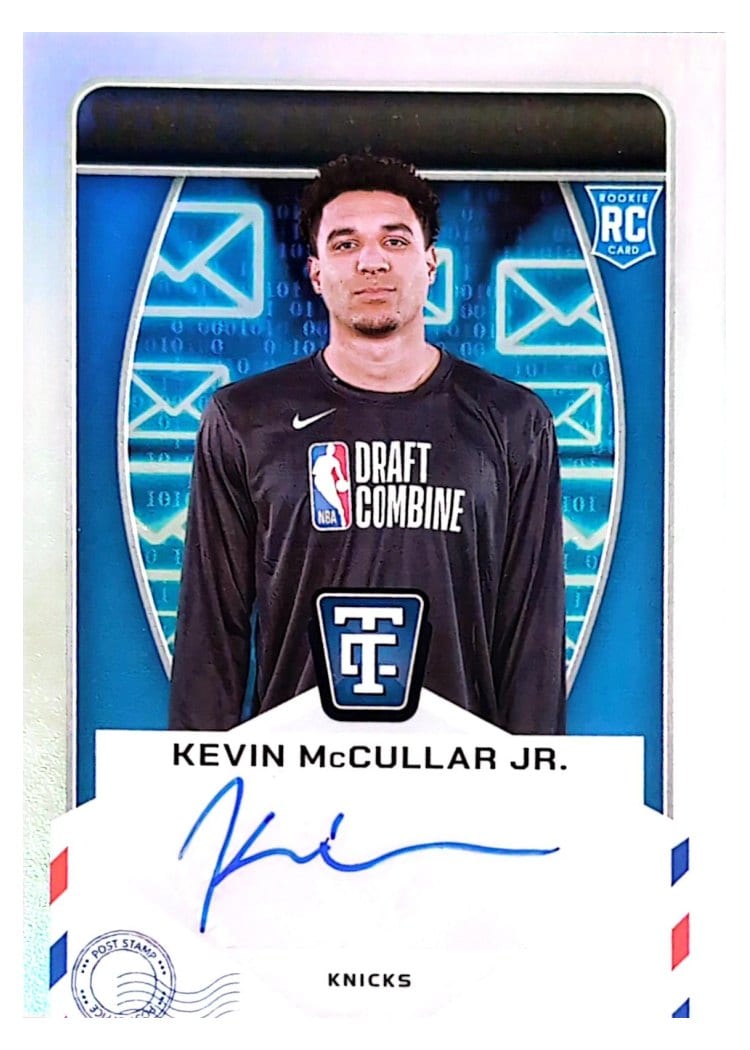 2024-25 Panini Totally Certified Signed Sealed and Delivered Kevin McCullar Jr. #SD-MCC card