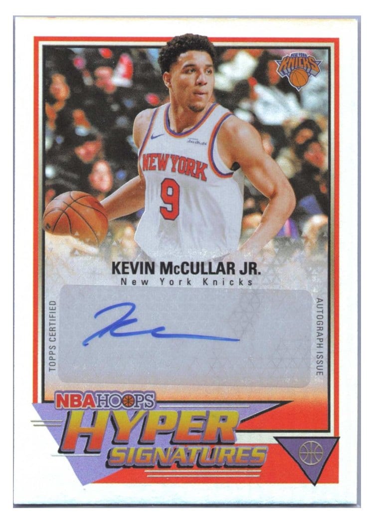 2025-26 Topps Retail Rush Signatures Kevin McCullar Jr. #RS-KM card