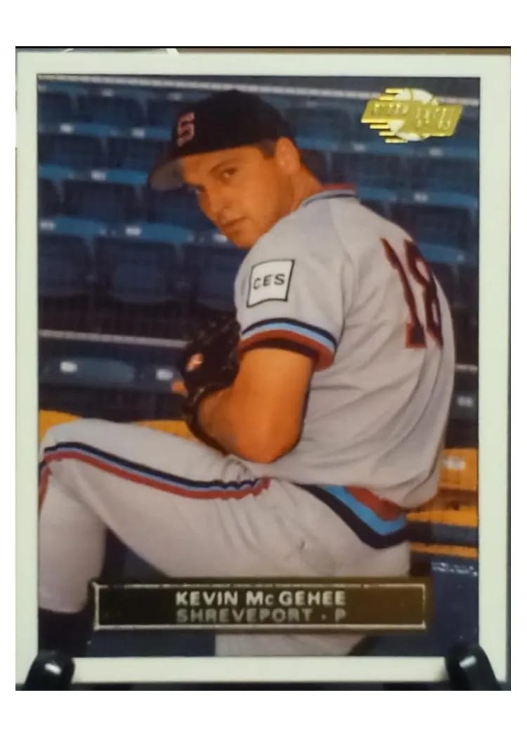 1992 Fleer Excel Kevin McGehee #120 card