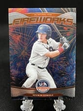 2026 Panini Stars & Stripes Prizm Fireworks Kevin McGonigle #5 card
