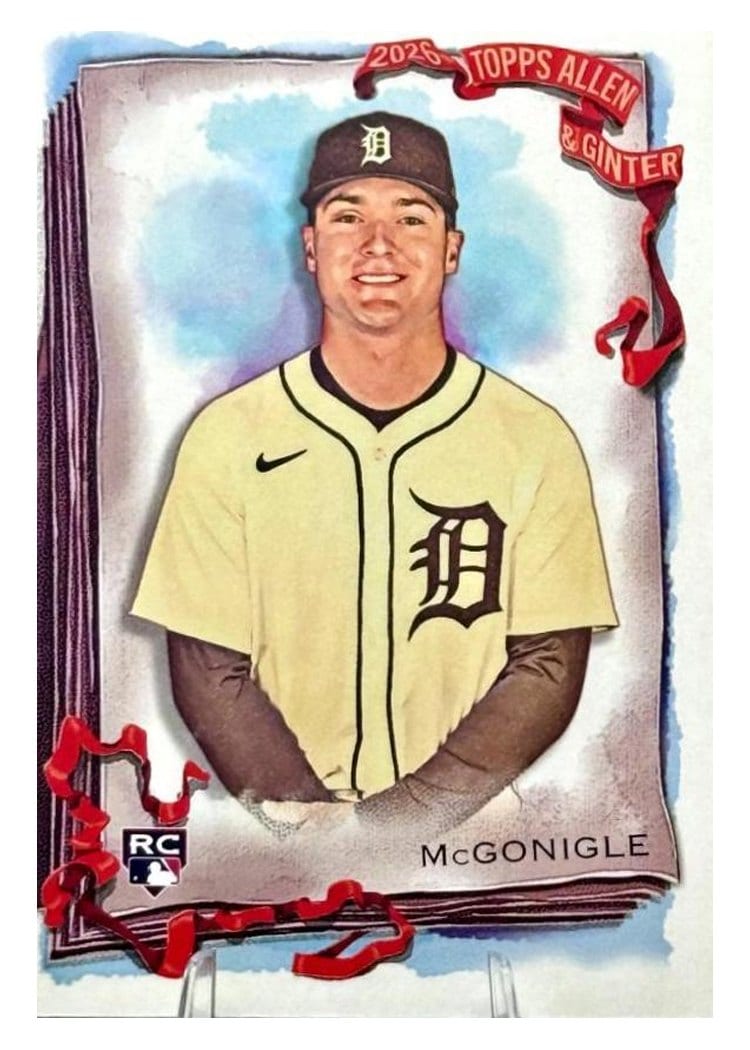 2026 Topps Allen & Ginter Kevin McGonigle #206 card