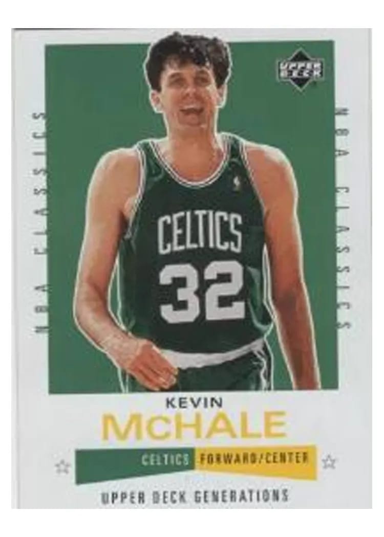 2002 Upper Deck Generations Kevin Mchale #178 card