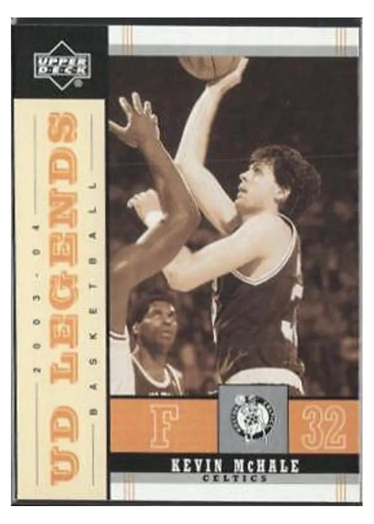 2003 Upper Deck Legends Throwback Kevin McHale #8 card