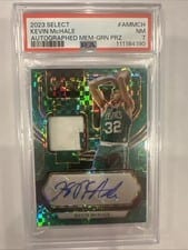 2023-24 Panini Select Autographed Memorabilia Kevin McHale #AM-MCH card