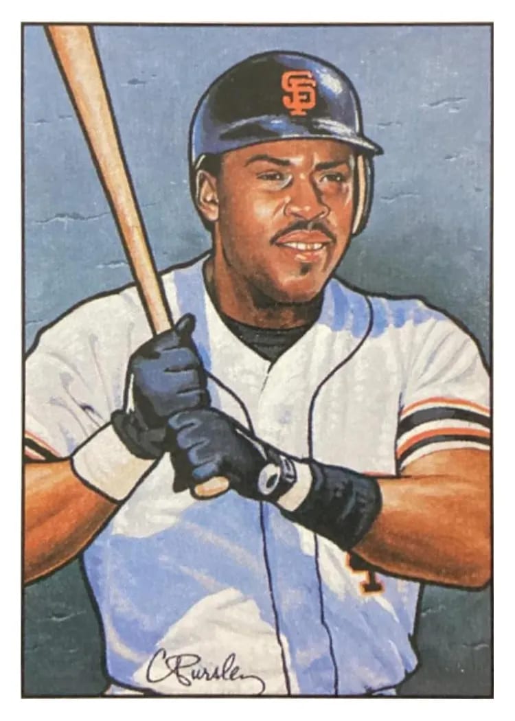 1990 Bowman Inserts Kevin Mitchell card