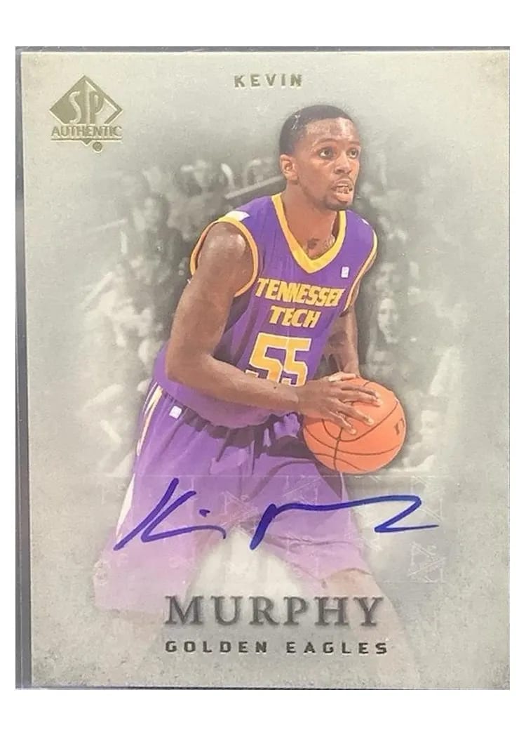 2012 SP Authentic Kevin Murphy #39 card