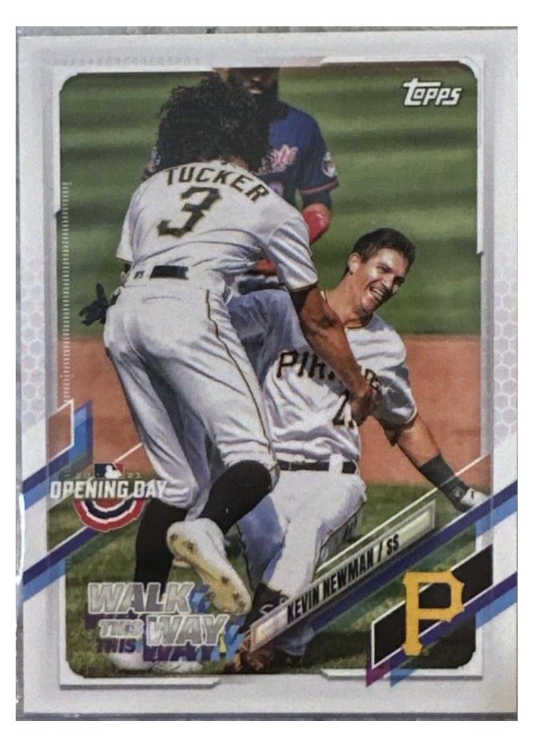 2021 Topps Opening Day Walk this Way Kevin Newman #WW-20 card