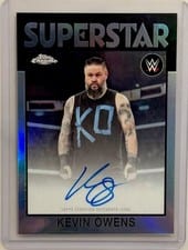 2026 Topps Chrome WWE 1986 Topps Autographs Kevin Owens #86T-KO card