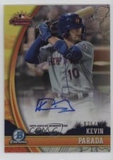 2024 Bowman Chrome 2023 AFL Fall Stars Autographs Kevin Parada #AFL-KP card