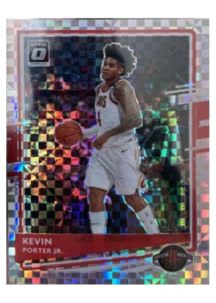 2020-21 Donruss Optic Base Set Kevin Porter Jr. Checkerboard #115 card
