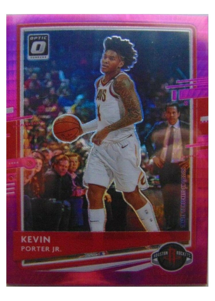 2020-21 Donruss Optic Base Set Kevin Porter Jr. Hyper Pink #115 card