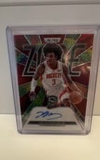 2021-22 Panini Spectra In The Zone Autographs Kevin Porter Jr #ITZ-KPJ card