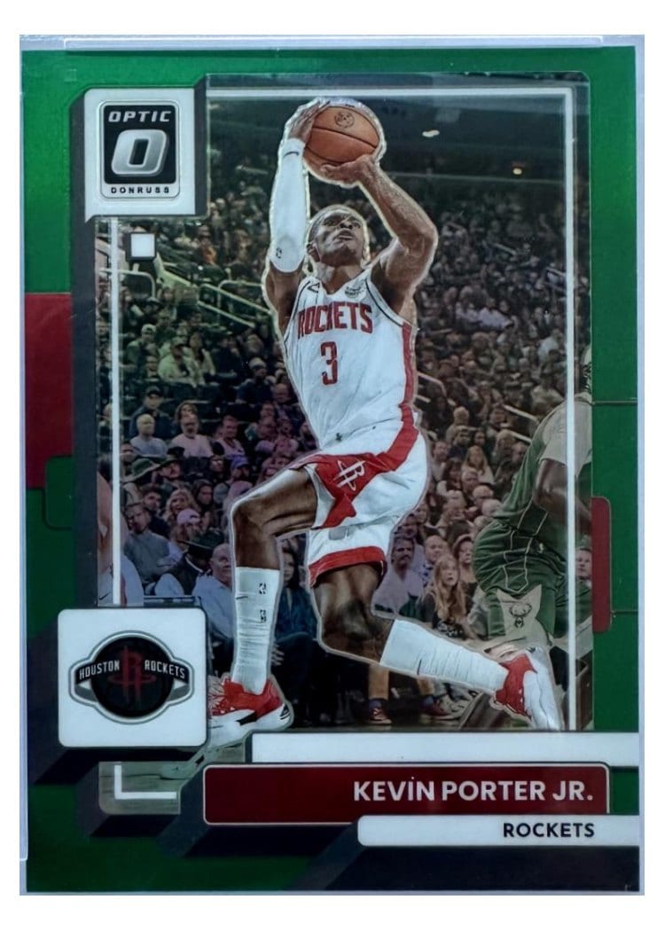 2022-23 Donruss Optic Base Set Kevin Porter Jr. Hyper Green #146 card