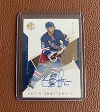 2018 SP Authentic Kevin Shattenkirk #9 card