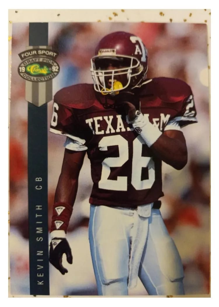 1992 Classic 4 Sport Kevin Smith #118 card