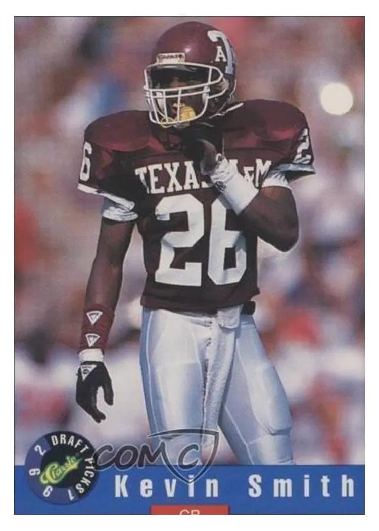 1992 Classic Draft Picks Kevin Smith #50 card