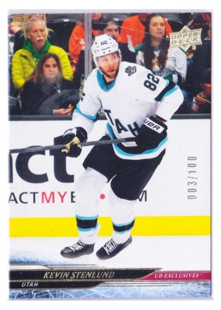 2024-25 Upper Deck Base Set Kevin Stenlund #630 card