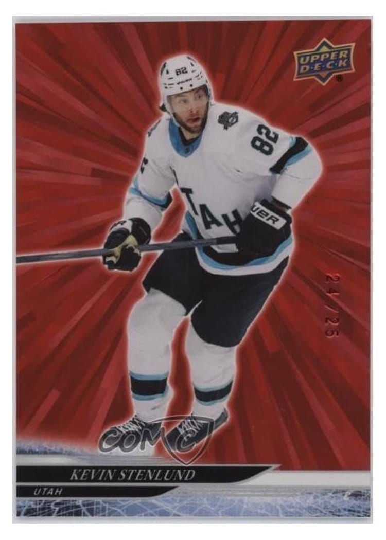 2024-25 Upper Deck Base Set Kevin Stenlund #630 card