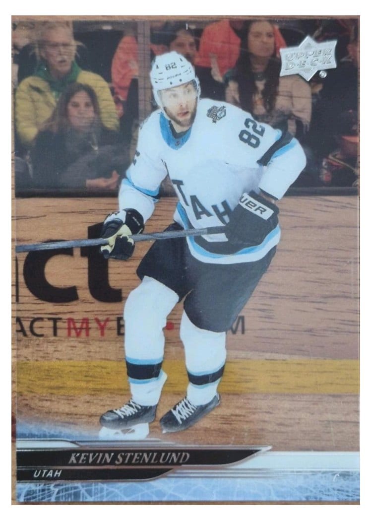 2024-25 Upper Deck Base Set Kevin Stenlund #630 card