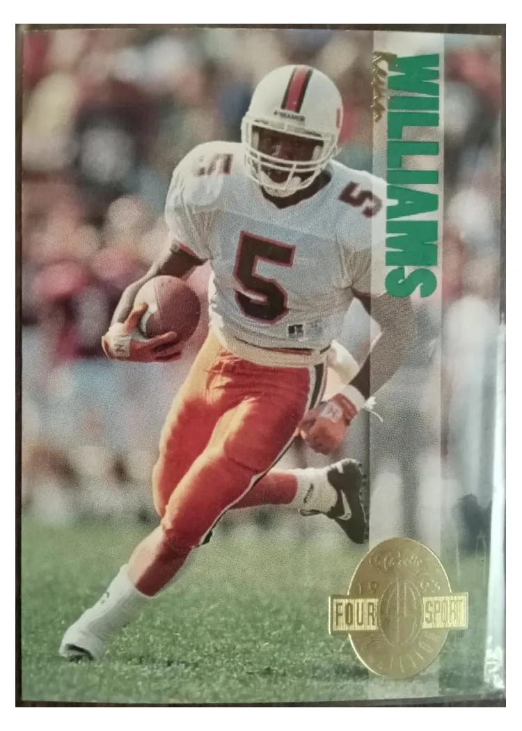 1993 Classic Four Sport Kevin Williams #123 card