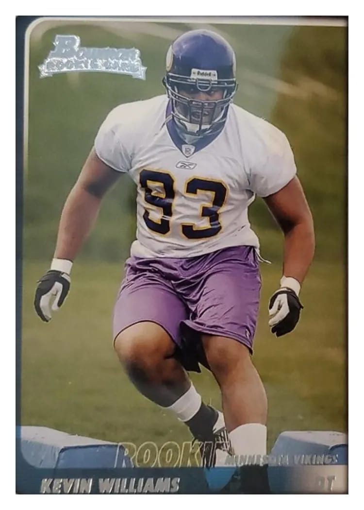 2003 Bowman Kevin Williams #118 card