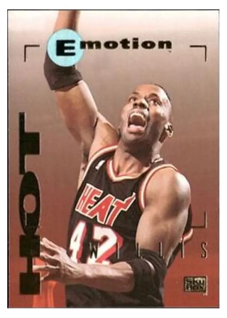 1994 E Motion Kevin Willis #52 card