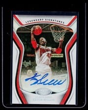 2020-21 Panini Certified Legendary Signatures Kevin Willis #LS-KWL card