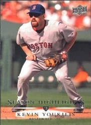 2008 Upper Deck Base Set Kevin Youkilis #745 card